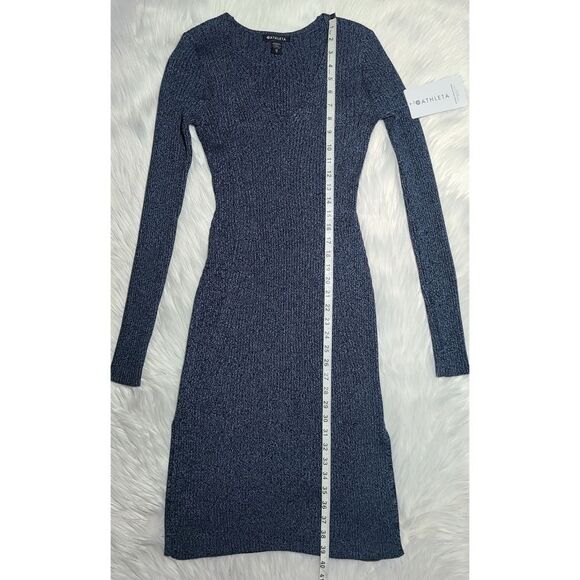 NWT|Athleta Reverie Long Sleeve Sweater Dress, XS - Picture 8 of 11
